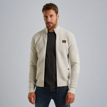 PKC2510322 910 | Cardigan mit Ellbogen-Patches
